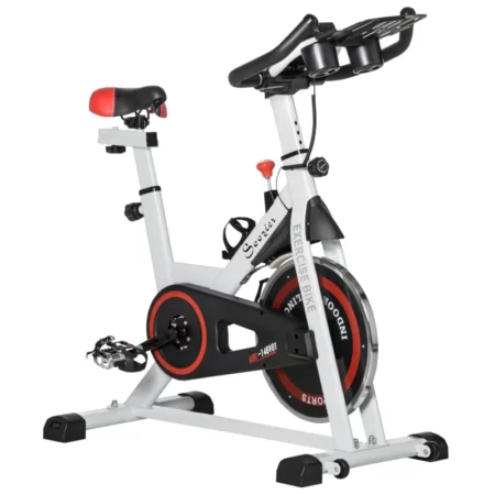 Soozier Adjustable Upright Stationary Exercise Bike Aerobic Training